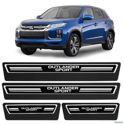 Jogo de Soleira Premium Outlander 2008 a 2026 Elegance 4 Portas Imagem Jogo de Soleira Premium Outlander 2008 a 2026 Elegance 4 Portas