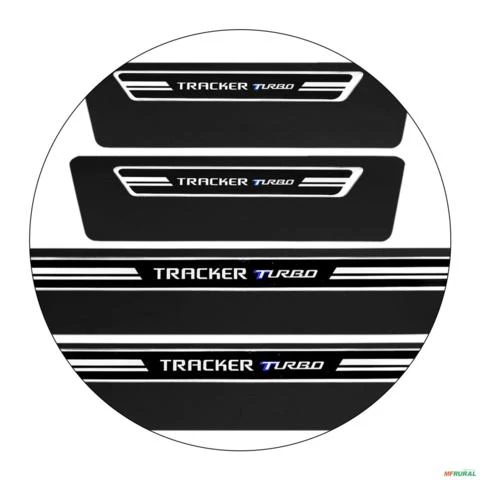 Jogo de Soleira Premium Tracker Turbo 2020 a 2023 Elegance 4 Portas