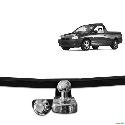 Engate de Reboque Pick Up Corsa 1995 a 2003 Rabicho Fixo 700kg Imagem Engate de Reboque Pick Up Corsa 1995 a 2003 Rabicho Fixo 700kg