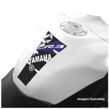 Protetor De Tanque Universal Yamaha R3 Azul Tank Pad Adesivo Resinado