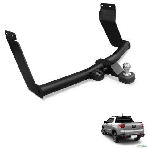 Engate de Reboque Toro 2016 a 2025 Removível 800kg Bepo Imagem Engate de Reboque Toro 2016 a 2025 Removível 800kg Bepo