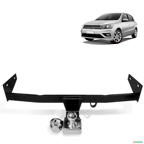 Engate de Reboque Gol 2008 a 2024 Rabicho Fixo 500kg Imagem Engate de Reboque Gol 2008 a 2024 Rabicho Fixo 500kg