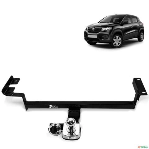 Engate de Reboque Kwid 2018 a 2026 Rabicho Fixo 500kg Imagem Engate de Reboque Kwid 2018 a 2026 Rabicho Fixo 500kg