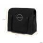 Bolsa Organizadora Porta Malas Novo Logo Nissan Carpete Preto 20 Litros Imagem Bolsa Organizadora Porta Malas Novo Logo Nissan Carpete Preto 20 Litros