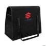 Bolsa Organizadora Porta Malas Logo Suzuki Carpete Preto 20 Litros Imagem Bolsa Organizadora Porta Malas Logo Suzuki Carpete Preto 20 Litros