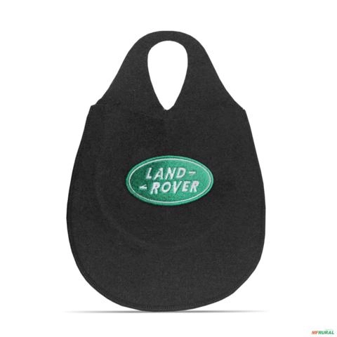 Lixeira Automotiva Cambio Logo Land Rover Carpete Bordado Imagem Lixeira Automotiva Cambio Logo Land Rover Carpete Bordado