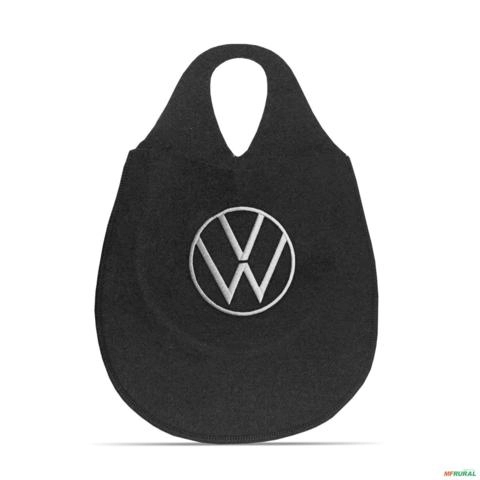 Lixeira Automotiva Cambio Logo Volkswagen Carpete Bordado Imagem Lixeira Automotiva Cambio Logo Volkswagen Carpete Bordado