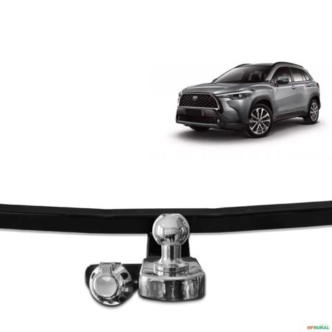 Engate de Reboque Corolla Cross 2021 a 2026 Rabicho Fixo 700kg Imagem Engate de Reboque Corolla Cross 2021 a 2026 Rabicho Fixo 700kg