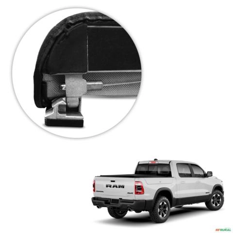 Capota Maritima Dodge Ram 1500 2009 a 2025 Com Bau Trek Aluminio Roller Imagem Capota Maritima Dodge Ram 1500 2009 a 2025 Com Bau Trek Aluminio Roller