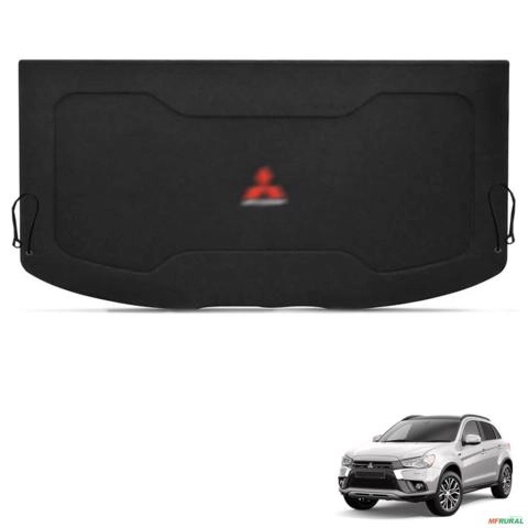 Tampão do Porta Malas ASX 2010 a 2022 Preto Com cordinhas Imagem Tampão do Porta Malas ASX 2010 a 2022 Preto Com cordinhas