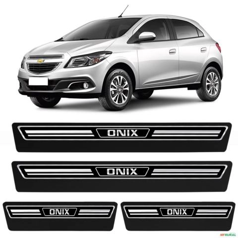 Jogo de Soleira Premium Onix 2013 a 2019 Elegance 4 Portas Imagem Jogo de Soleira Premium Onix 2013 a 2019 Elegance 4 Portas