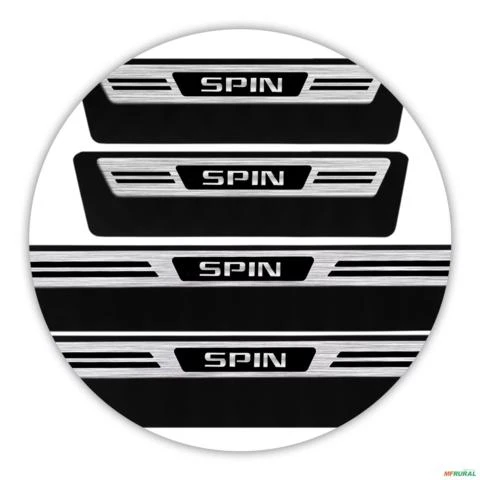 Jogo de Soleira Premium Spin 2012 a 2023 Escovada 4 Portas