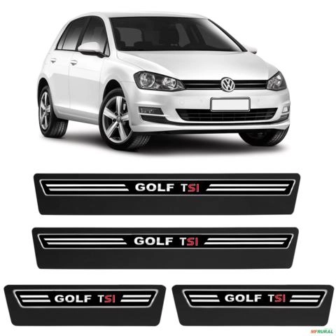 Jogo de Soleira Premium Golf TSI 2012 a 2020 Elegance 4 Portas Imagem Jogo de Soleira Premium Golf TSI 2012 a 2020 Elegance 4 Portas