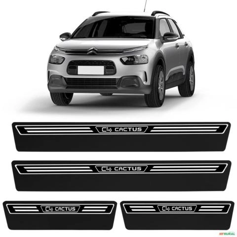 Jogo de Soleira Premium C4 Cactus 2019 a 2024 Elegance 4 Portas Imagem Jogo de Soleira Premium C4 Cactus 2019 a 2024 Elegance 4 Portas