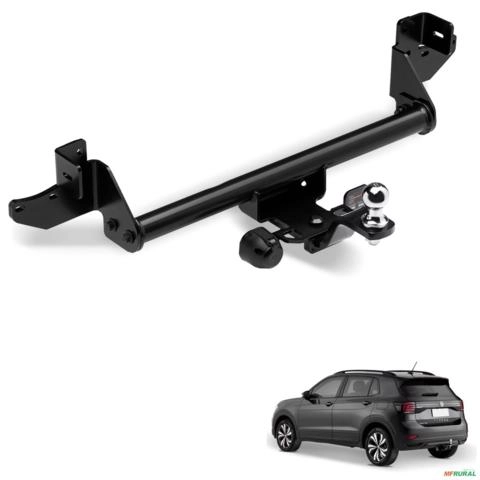 Engate de Reboque T-Cross 2020 a 2024 750kg Removível K2 Imagem Engate de Reboque T-Cross 2020 a 2024 750kg Removível K2