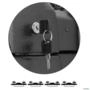 Bagageiro De Teto Maleiro Bau Motobul 300L Preto Universal Imagem Bagageiro De Teto Maleiro Bau Motobul 300L Preto Universal