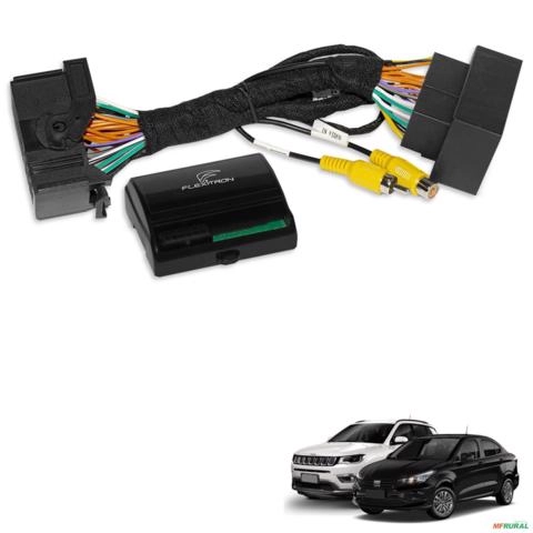 Módulo Interface Camera de Ré Frontal Argo Cronos Compass Renegade 2017 a 2025 Imagem Módulo Interface Camera de Ré Frontal Argo Cronos Compass Renegade 2017 a 2025