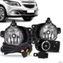 Kit Farol de Milha Onix Prisma Cobalt Sonic Spin Auxiliar Neblina Imagem Kit Farol de Milha Onix Prisma Cobalt Sonic Spin Auxiliar Neblina