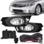 Kit Farol de Milha New Civic 2009 a 2011 Auxiliar Neblina Botão Original Imagem Kit Farol de Milha New Civic 2009 a 2011 Auxiliar Neblina Botão Original