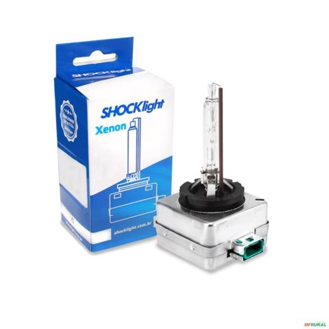 Lâmpada Xenon D3S Reposição 5500k 35W 12V Shocklight Imagem Lâmpada Xenon D3S Reposição 5500k 35W 12V Shocklight