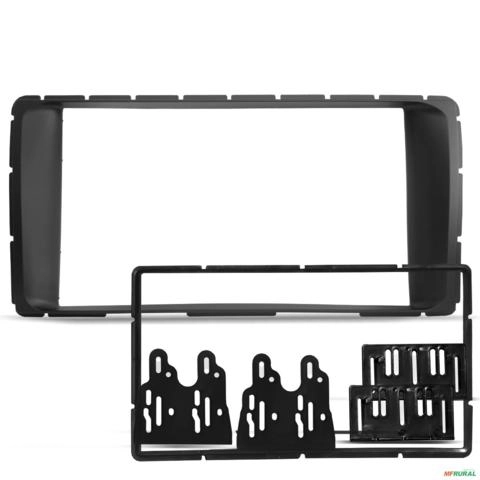 Moldura do Painel 7 Polegadas Hilux 2012 a 2015 Preto Imagem Moldura do Painel 7 Polegadas Hilux 2012 a 2015 Preto