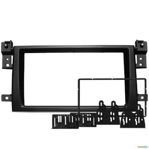 Moldura do Painel 7 Polegadas Suzuki Grand Vitara 2008 a 2015 Preto Imagem Moldura do Painel 7 Polegadas Suzuki Grand Vitara 2008 a 2015 Preto