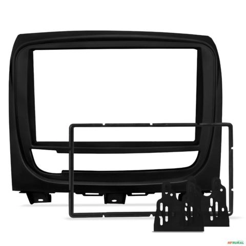 Moldura do Painel 7 Polegadas Strada Adventure Palio Weekend e Siena 2013 a 2019 Preto Imagem Moldura do Painel 7 Polegadas Strada Adventure Palio Weekend e Siena 2013 a 2019 Preto