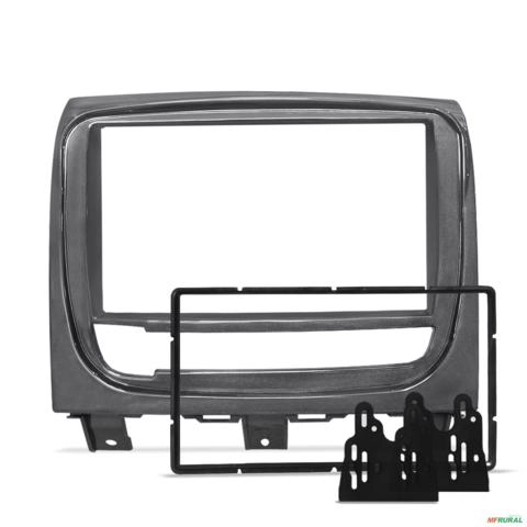 Moldura do Painel 7 Polegadas Strada Adventure Palio Weekend Siena 2013 a 2019 Grafite Imagem Moldura do Painel 7 Polegadas Strada Adventure Palio Weekend Siena 2013 a 2019 Grafite