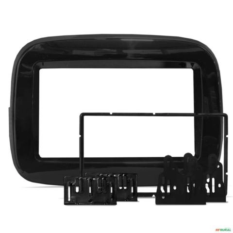 Moldura Painel 7 Polegadas Mobi 2017 a 2025 Black Piano Imagem Moldura Painel 7 Polegadas Mobi 2017 a 2025 Black Piano