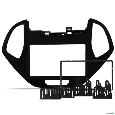 Moldura do Painel 7 Polegadas Ka 2019 a 2022 Preto Imagem Moldura do Painel 7 Polegadas Ka 2019 a 2022 Preto