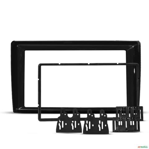 Moldura Painel Redutora de 9 para 7 Polegadas Black Piano Padrão Imagem Moldura Painel Redutora de 9 para 7 Polegadas Black Piano Padrão