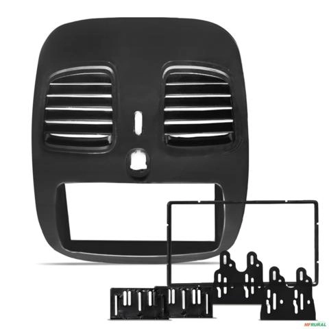 Moldura do Painel 7 Polegadas Grand Siena e Palio 2012 a 2021 Grafite Imagem Moldura do Painel 7 Polegadas Grand Siena e Palio 2012 a 2021 Grafite