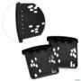 Moldura do Painel 6.8 Polegadas Focus Ka Ranger Ecosport F250 1998 a 2011 Preto Imagem Moldura do Painel 6.8 Polegadas Focus Ka Ranger Ecosport F250 1998 a 2011 Preto