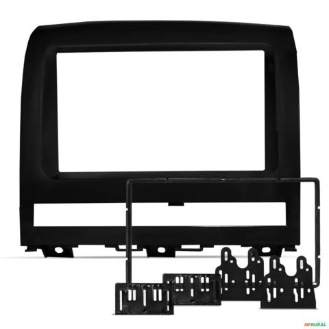 Moldura do Painel 7 Polegadas Palio Idea Strada Siena 2008 a 2012 Preto Imagem Moldura do Painel 7 Polegadas Palio Idea Strada Siena 2008 a 2012 Preto