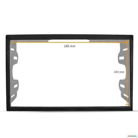 Imagem Moldura Do Painel 2 Din Polo Golf Fox Ecosport Fiesta Bora Passat 1993 a 2014 Preto Imagem Moldura Do Painel 2 Din Polo Golf Fox Ecosport Fiesta Bora Passat 1993 a 2014 Preto