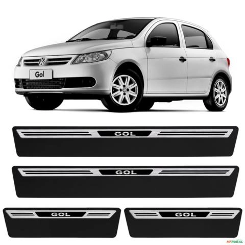 Jogo de Soleira Premium Gol 1994 a 2025 Escovada 4 Portas Imagem Jogo de Soleira Premium Gol 1994 a 2025 Escovada 4 Portas