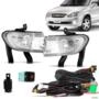 Kit Farol de Milha Corsa Classic 2011 a 2016 Auxiliar Neblina Botão Original Imagem Kit Farol de Milha Corsa Classic 2011 a 2016 Auxiliar Neblina Botão Original