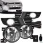 Kit Farol de Milha Volkswagen Polo 2013 a 2016 Auxiliar Neblina Botão Modelo Original Imagem Kit Farol de Milha Volkswagen Polo 2013 a 2016 Auxiliar Neblina Botão Modelo Original