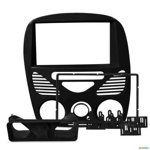 Moldura do Painel 7 Polegadas Palio Siena Strada 2002 a 2014 Preto Imagem Moldura do Painel 7 Polegadas Palio Siena Strada 2002 a 2014 Preto