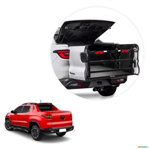 Extensor de Caçamba Toro Ultra 2020 a 2025 Preto Divisor Aço Reforçado 300Kg Imagem Extensor de Caçamba Toro Ultra 2020 a 2025 Preto Divisor Aço Reforçado 300Kg