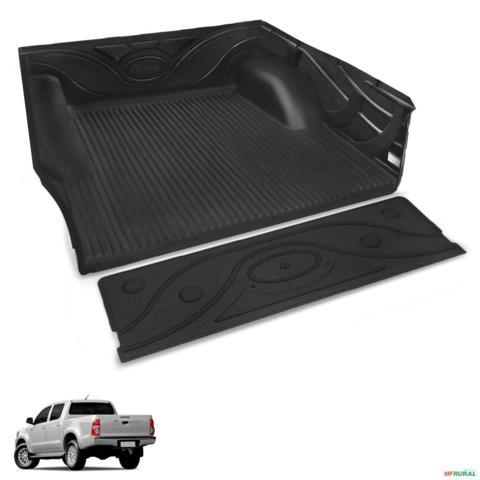 Protetor de Caçamba Hilux 2006 a 2015 Cabine Dupla Bepo Imagem Protetor de Caçamba Hilux 2006 a 2015 Cabine Dupla Bepo