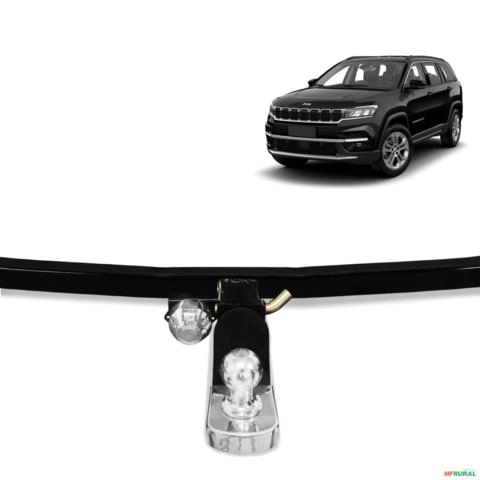 Engate de Reboque Commander 2021 a 2025 Rabicho Removível 1000 kg Imagem Engate de Reboque Commander 2021 a 2025 Rabicho Removível 1000 kg