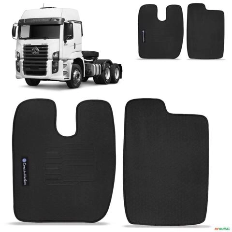 Jogo de Tapete Borracha Pvc Truck Volkswagen Linha Constellation 2 Peças Imagem Jogo de Tapete Borracha Pvc Truck Volkswagen Linha Constellation 2 Peças