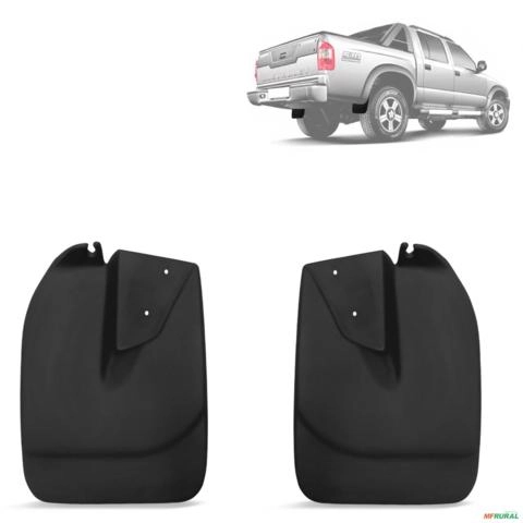 Kit Apara Barro Lameira S10 1995 a 2011 Com Alargador Traseiro 2 Peças Imagem Kit Apara Barro Lameira S10 1995 a 2011 Com Alargador Traseiro 2 Peças