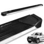 Estribo Lateral Hilux CS 2016 a 2025 Alumínio Preto A4 Imagem Estribo Lateral Hilux CS 2016 a 2025 Alumínio Preto A4