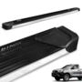 Estribo Lateral Hilux CS 2005 a 2015 Alumínio Preto A4 Imagem Estribo Lateral Hilux CS 2005 a 2015 Alumínio Preto A4