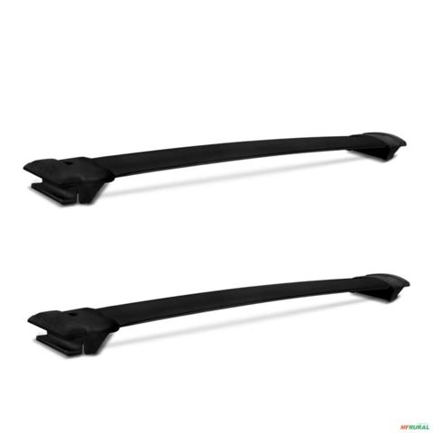 Imagem Rack Travessa de Teto Universal 115cm Alumínio Preto Imagem Rack Travessa de Teto Universal 115cm Alumínio Preto