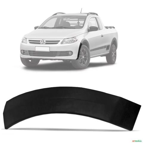 Ponteira Parachoque Saveiro 2013 a 2016 Preto Lado Esquerdo DTS Imagem Ponteira Parachoque Saveiro 2013 a 2016 Preto Lado Esquerdo DTS