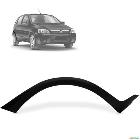 Alargador de Paralamas Corsa Hatch 2003 a 2012 Traseiro Direito Preto Imagem Alargador de Paralamas Corsa Hatch 2003 a 2012 Traseiro Direito Preto