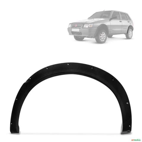 Alargador de Paralamas Uno Way 2006 a 2008 Traseiro Esquerdo Preto Imagem Alargador de Paralamas Uno Way 2006 a 2008 Traseiro Esquerdo Preto